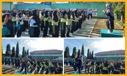Senam Sehat Bersama , Peringati Hari Jadi Ke-453 Kabupaten Banjarnegara